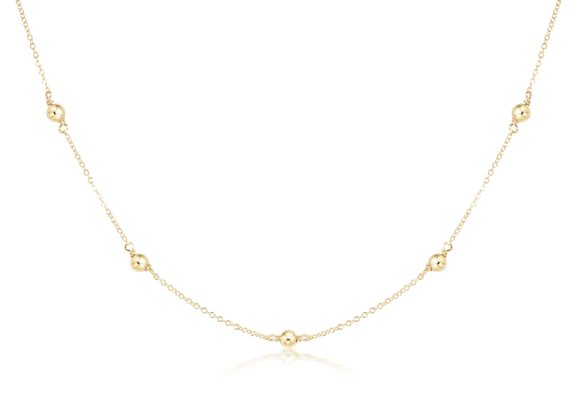 Choker Simplicity Chain Gold - Classic Gold 4mm