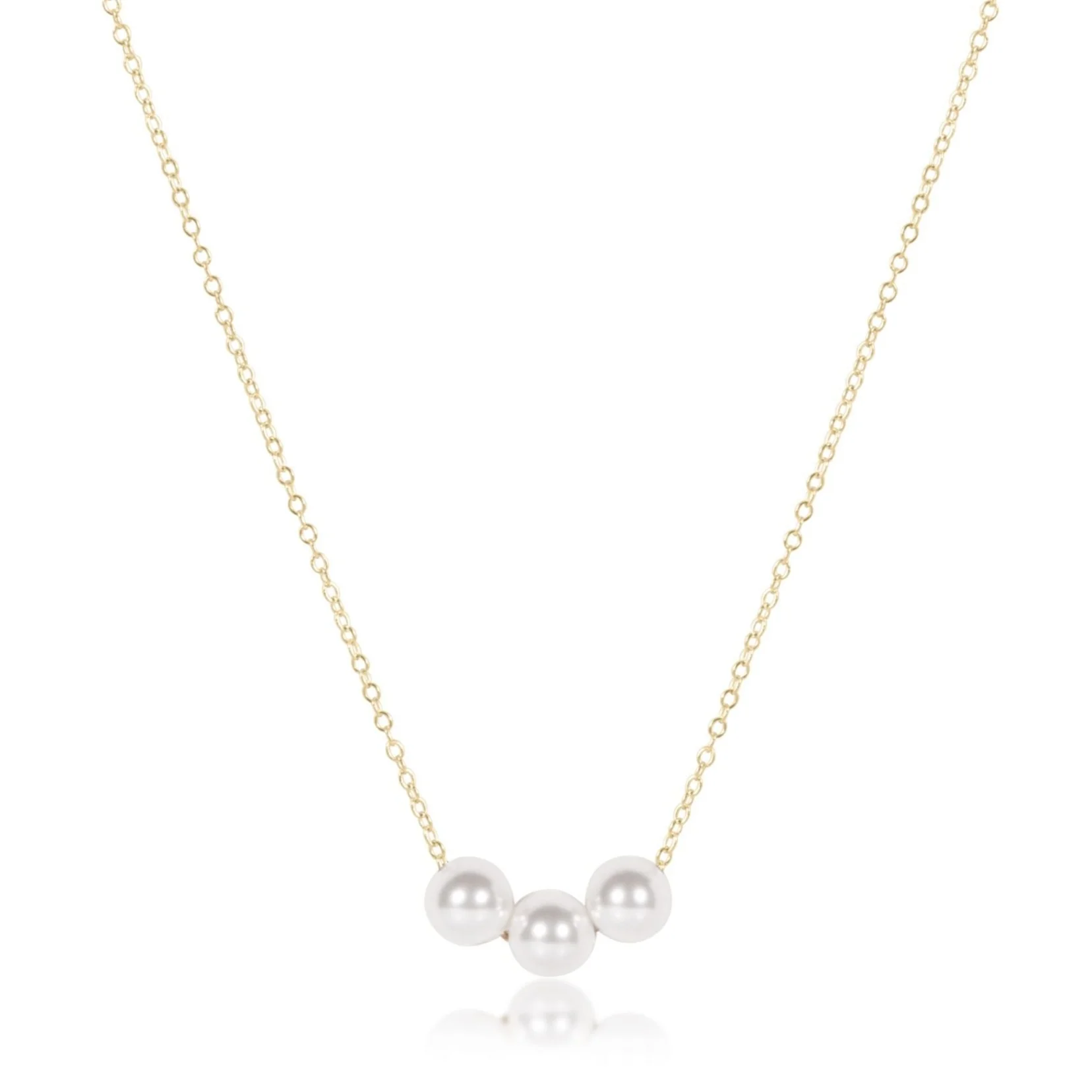egirl 14" Necklace Gold - Joy Pearl