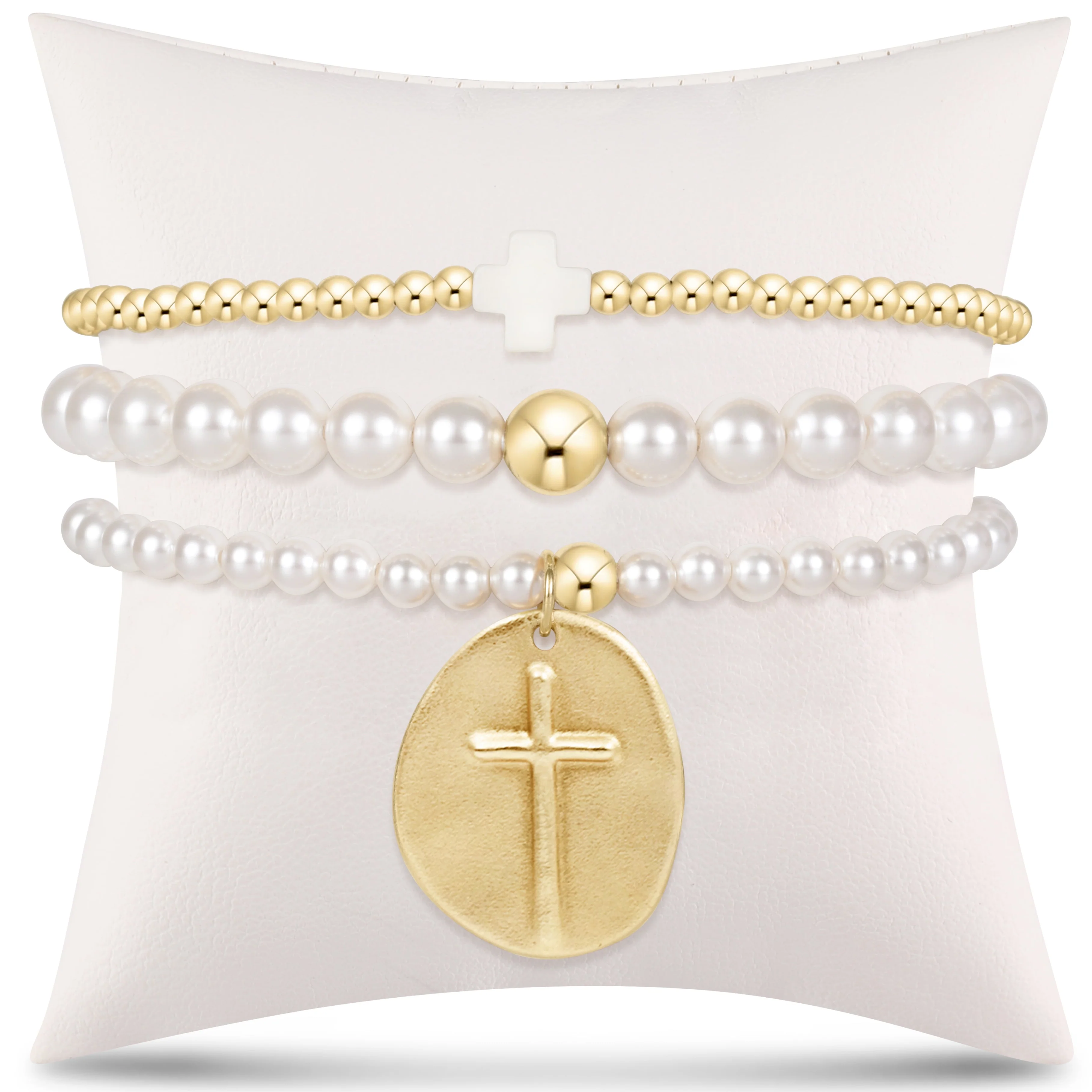 enewton Extends - e's luxe go-to gift stack - off-white