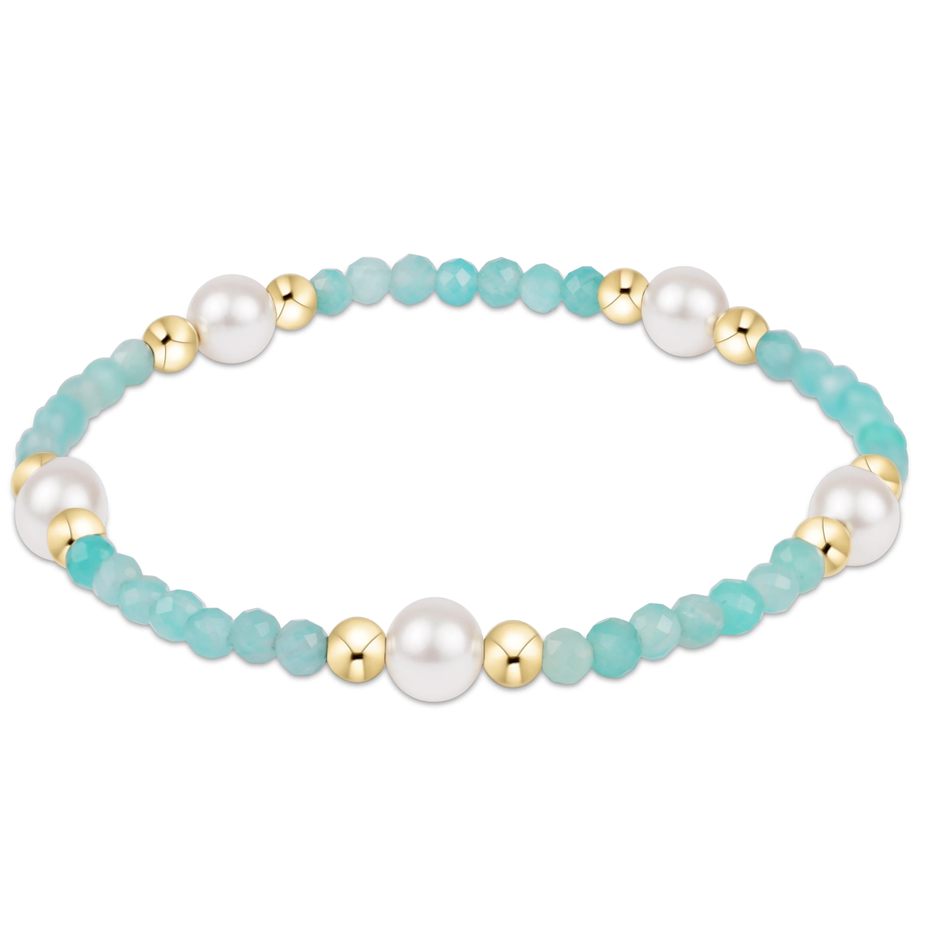 Purpose Pearl 6mm Gem Bracelet - Amazonite